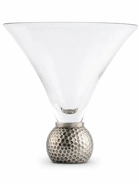 Vagabond House Golf Ball Cocktail Martini Glasses (Set Of 2)
